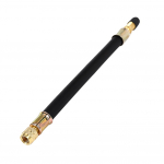Universalus 210 mm lankstus guminis padangos ventilio prailgintuvas su juodu dangteliu CHINA