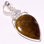 Rainforest Jasper Gemstone Handmade Engagement Gift Jewelry Pendant 2.3 c1t68