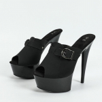 Liyke Seksualūs Raudoni Auk&scaron;takulniai Platforminiai &Scaron;lepetės Moteri&scaron;ki Sandalai Vasaros Mados Sagtimi Dirželis Atviri Pir&scaron;tai Vakarėliui Striptizo Batai Dydis 34-43 43