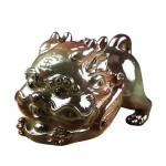 Spalvą keičianti arbata Pet Pixiu Resin Lucky statula Kung Fu arbatos padėklo dekoras &Scaron;viečia Feng Shui ornamentas Namų biuro stalo dovana A