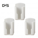 3 vnt. Nuotolinio valdymo pulto laikiklis Didelis patvarumas Lengvai montuojamas Sieninis oro kondicionieriaus nuotolinio valdymo pulto laikymo dėžutė juoda