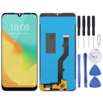 Originalus LCD ekranas su lietimui jautriu sluoksniu, pilnas surinkimas, skirtas ZTE Blade V10 Vita (Juoda) juoda