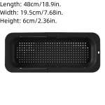 I&scaron;plečiamas Reguliuojamas Kriauklės Daržovių Vaisių Plovimo Dubuo Drenažo Filtro Krep&scaron;elis Drenažo Stovas Indų Lentyna Virtuvės Įrankiai Aksesuarai