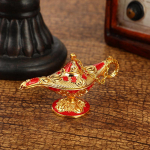 Aladino lempos dekoracija Europieti&scaron;ko vintažo namų dekoracija Metalo amatai Dievo lempa Norų lempa Banketo dekoracija Ornamentai