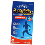 Chondroprotektorius su vitaminu D3, Arthri-Flex Advantage + Vitamin D3, 21st Century 120 tabl. (03440005) 120tab