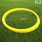 30 cm 40 cm Futbolo treniruočių žiedas Apvalus greičio vikrumo treniruočių žiedas Futbolo greičio vikrumo treniruočių žiedas Sporto salės sporto vikrumo žiedas 40cm