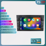 Ossuret Pažangus 8G 128G Android 12 Automobilio Radijas Opel Astra H J 2004 Vectra Vauxhall Antara Zafira Corsa C D Vivaro Meriva 4G Carplay GPS Grotuvas B P2CP 4Core 2G 32G