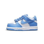 Nike Dunk Low TD University Blue Kūdikio sportbačiai Balti CW1589-103 23.5