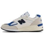 Teddy Santis x New Balance 990v2 Pagaminti JAV Balti Mėlyni Unisex Sportbačiai M990WB2 42.5