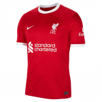 Nike Liverpool 2023/24 Namų stadiono bangų ra&scaron;to futbolo mar&scaron;kinėliai vyrams Vir&scaron;ūnės Raudoni Balti DX2692-688 XL