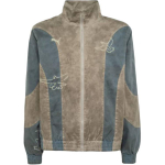 Puma Animal Print Vintage sportinio stovo apykaklė ilgomis rankovėmis striukė Vyri&scaron;ka striukė Pebble-Grey 624075-94 S