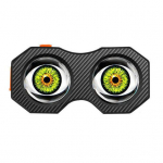 Demon Eyes Dviratininko Galinis Žibintas Valdomas Programėle IP64 Vandeniui Atsparus USB Įkraunamas MTB Plento Kalnų Dviratis Naktinio Važiavimo Įspėjamasis Galinis Žibintas Dual lens