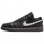 Jordan 1 Low Juoda Balta Tamsiai Dūminė Pilka Jordan HV5968-001 35.5