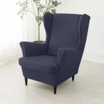 1 vnt. Vienspalvis sparnuotos kėdės užvalkalas Neslystantis Dulkėms atsparus Armchair Slipcover Elastingas Anti-dirt Vienos sofos užvalkalas Svetainei Namams