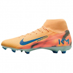 Kylian Mbapp&eacute; x Nike Mercurial Superfly 10 Academy Meliono atspalvis/Igloo/Neo Turquoise Unisex futbolo bateliai Oranžiniai FQ8293-801 45