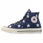 Converse Chuck 70 Penkiakampės žvaigždės auk&scaron;takulniai drobės batai Unisex Tamsiai mėlyni