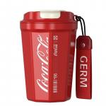Germ x Coca-Cola Rombas Izoliuotas kavos puodelis, 390 ml