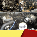 Termostato korpusas Vandens siurblio i&scaron;leidimo anga 25193922 Skirta Cruze Sonic Trax Buick Encore 1.4T 55565334 1338030-M53K sidabras