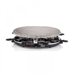 Grill &agrave; raclette en pierre Princess 162720 - Ovale - 8 personnes - 1200 W