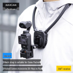 MAXCAM kaklo/krūtinės dirželio laikiklis, skirtas DJI Osmo Pocket 3