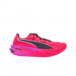 &bdquo;Hyrox x Puma Deviate Nitro Elite 4&ldquo; grynos rožinės spalvos moteri&scaron;ki sportbačiai, spalva &ndash; elektrinė-orchidėjų-slyvų-----Savybės 312960-01 38 red