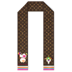 Louis Vuitton x Takashi Murakami Superflat Character Bandeau Ruda Moteri&scaron;kas Streetwear M96083 Shopping Bag