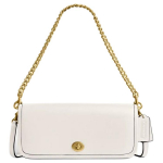 Coach Dinky 26 Odinė Pečių Rankinė Vidutinė Moteri&scaron;kos Rankinės Kreidinis Baltas CW641-B4-HA Basic Set (Bag+Dust Bag)