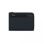 Montblanc M_Gram 4810 serijos drobės ir odos portfelio dėklas Vyri&scaron;ki krep&scaron;iai Mėlynas Juodas 127429 Basic Set (Bag+Dust Bag)