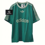 adidas originals ADICOLOR Dryžuoti trumpomis rankovėmis mar&scaron;kinėliai vyri&scaron;ki Žali JP1028 M