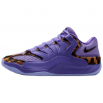 Nike KD 18 PER EP Patogiai priglundančios kvėpuojančios krep&scaron;inio bateliai Unisex sportbačiai Violetiniai Rudi IO7518-500 45