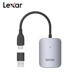 Originalus Lexar CFexpress Type A kortelių skaitytuvas USB 3.2 Gen 2 Type C/A atminties kortelėms CFe A kortelių skaitytuvas CF kortelių skaitytuvas, USB-C laidas/USB-C į USB-A adapteris CF TYPE-A Card Reader【A/C】