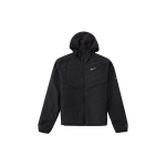Nike Therma-FIT Vyrų Vėjui atsparus su gobtuvu Bėgimo Treniruočių Striukė Juoda DD5645-010 M