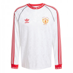 Adidas Originals Manchester UNITED '91 I&Scaron;VYKIMO MAR&Scaron;KINĖLIAI Futbolo mar&scaron;kinėliai Vyri&scaron;ki Balti/Raudoni JF0375 XL