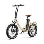 ONESPORT OT16 juoda/balta 250W variklio galia 48V17AH nuimamas akumuliatorius 20 * 3.0 colių ratai 7 pavarų vyri&scaron;ki ir moteri&scaron;ki miesto elektriniai dviračiai EBIKE balta