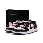 Jordan Air Jordan 1 Amortizuojantys Neslystantys Atsparūs dilimui Žemi Krep&scaron;inio Batai Moteri&scaron;ki Juodi Rožiniai DC0774-101(Komanda59-) 36.5 black