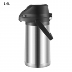 Eleganti&scaron;kas juodo nerūdijančio plieno vandens dozatorius su ilgalaike izoliacija namų naudojimui 1.6L,30.5cm/12.01in