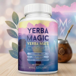 Yerba Magic Grynos Yerba Mate kapsulės &ndash; 100% nerūkytas Pietų Amerikos žolelių ekstraktas energijai ir susikaupimui (60 vienetų) 1pack