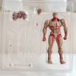 NAUJAS Yamaguchi Kaiyodo Attack on Titan &Scaron;arvuotas Titanas Revoltech Anime Veiksmo Figūrėlės Figūrėlė Ko Sąnarių Judinamas Modelis Žaislai dovanos brown