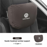 Volkswagen VW automobilio sėdynės galvos atrama Patvari komforti&scaron;ka EE32 Kaklo atrama Neslystanti pagalvė Scirocco Passat Polo B5 B6 B7 CC Tiguan Sharan gray