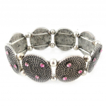 Les Tr&eacute;sors De Lily [E0365] - Bracelet Cr&eacute;ateur 'Neolys' Rose ry&scaron;kiai rožinė