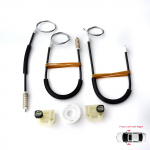 EWR5389 lango pakėliklio remonto komplektas priekis, skirtas Seat Leon MK1 1M1 1999-2006 Seat Toledo MK2 1M2 1998-2004 4/5 durys 1M0837461A 62A