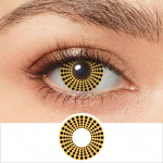 Moliūgų ta&scaron;kiniai kontaktiniai lę&scaron;iai Rudi Leopard Print Helovino kontaktiniai lę&scaron;iai Ledo mėlyni &Scaron;iva kontaktiniai lę&scaron;iai Devil Red Kontaktai 14.2mm