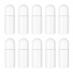 10 vnt 50 ml plastikiniai ritininiai buteliukai dezodorantų buteliukai tu&scaron;ti pakartotinai užpildomi ritininiai buteliukai, skirti Essential O White
