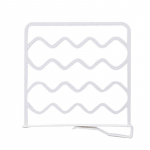 Spintelių laikymo sluoksniuota pertvara be perforacijos, spintos lentynos pertvara, knygų pertvara, pertvaros lentyna miegamajam, virtuvės darbo kambariui White