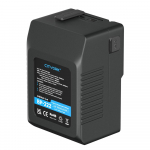V Mount Battery BP-95 BP-185 BP-222 V-Lock BP Baterijos, skirtos vaizdo kamerai transliuoti LED vaizdo lemputę Blackmagic URSA Mini Pro juoda