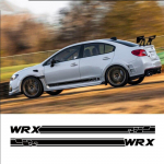 Subaru Impreza WRX STI 2x automobilio &scaron;oninio kėbulo PVC vandeniui atsparaus dekoratyvinio lipduko lipdukas