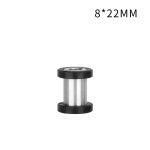 22/24/26/30mm Aliuminis + ABS Dviračio Amortizatoriaus Įvorė Juodos Spalvos