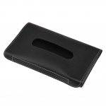 Tissue box PU odinis automobilio skydelis nuo saulės pakabinamas laikiklis Automobilinės servetėlės ​​​​automobilių vidaus laikymo apdailos priedai