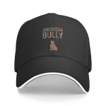 &bdquo;American Bully Mama&ldquo; su leopardu &bdquo;Ambully Bull Dog Mom&ldquo; beisbolo kepurė nuo saulės juoda kepurė nuo saulės Moteri&scaron;ka kepurė vyrams