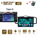 Android automobilinis radijas Carplay skirtas Honda Freed 1 2008-2016 automobilių multimedijos vaizdo grotuvas GPS navigacija WIFI 2+32GB